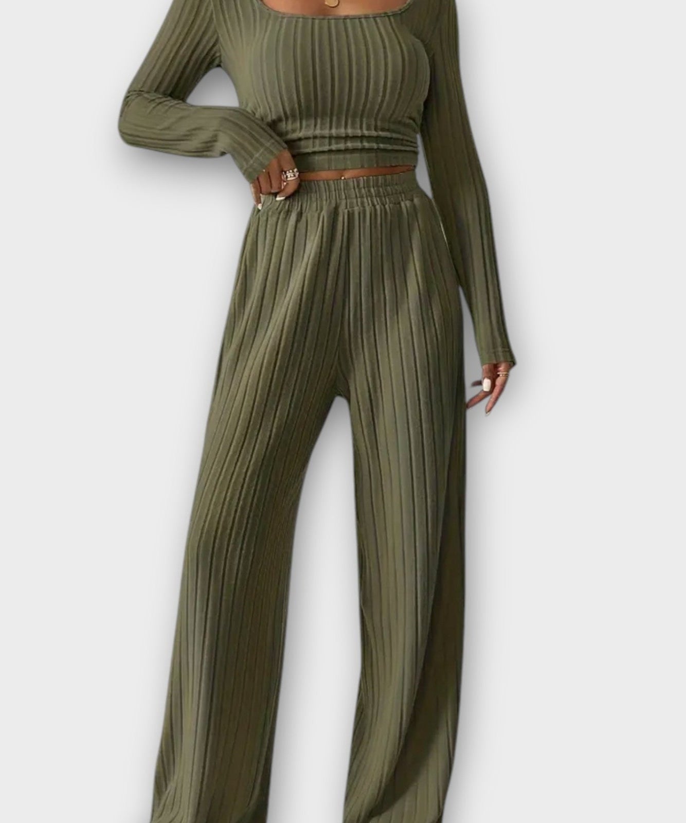 Selma | Conjunto de Manga Longa