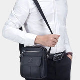 Simon™ | Bolsa Mensageiro de Couro