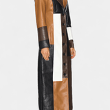 Solveig | Trenchcoat em Patchwork