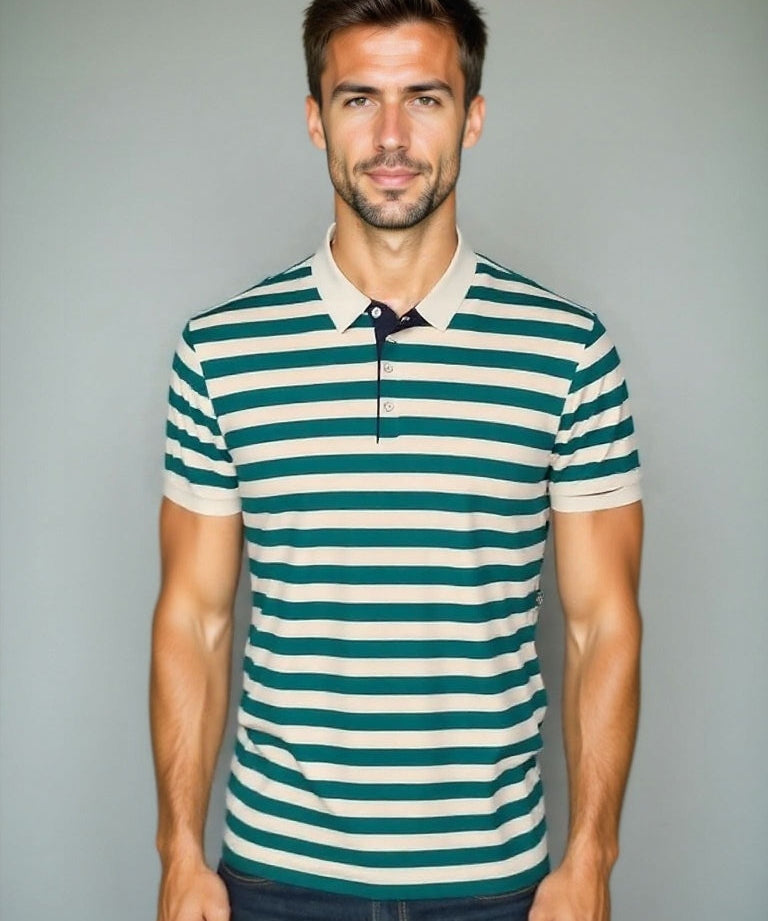 Sten™ | Polo de Verão Listrado