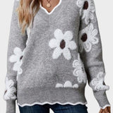 Thea | Sweater de Flores