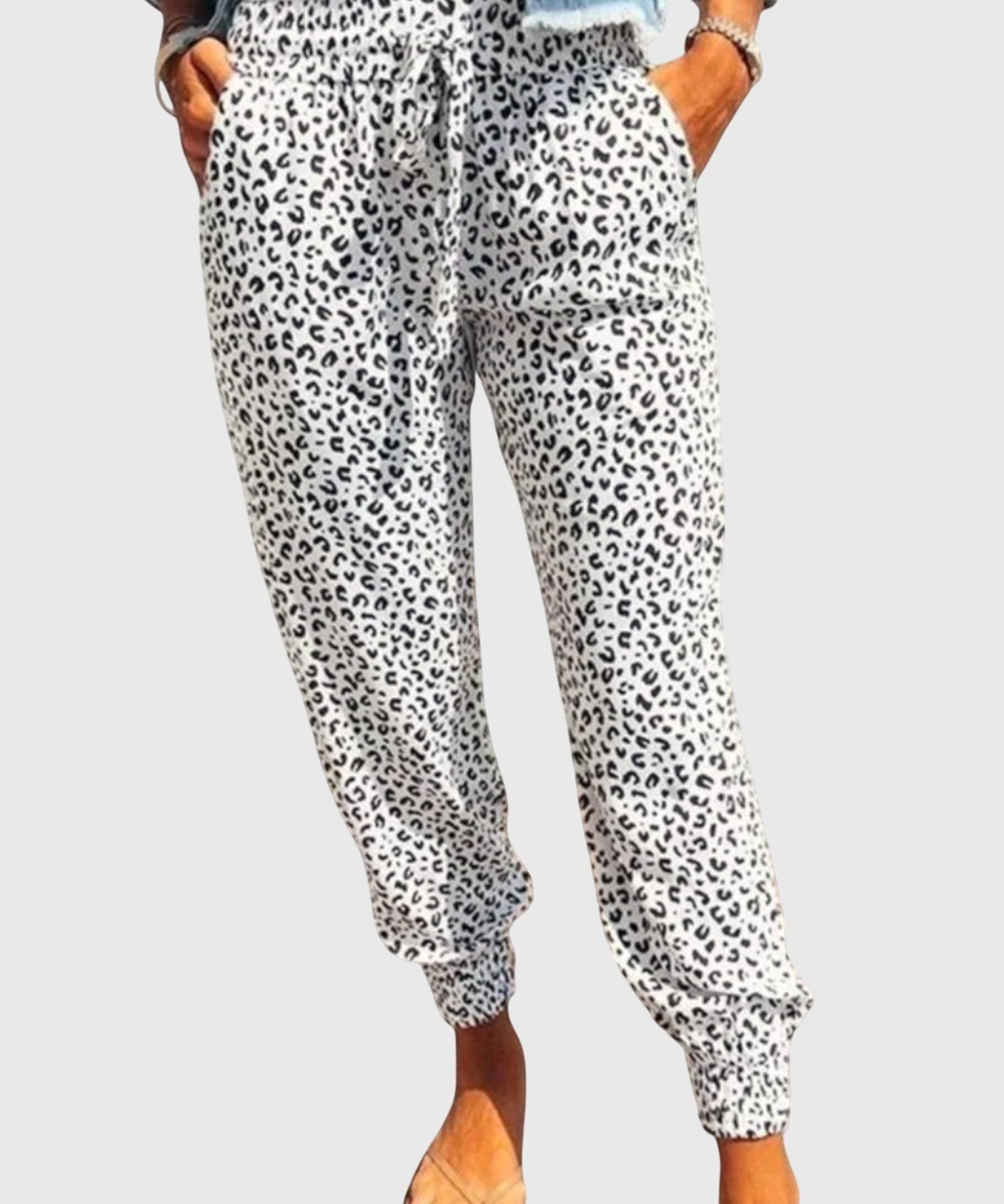 Thilde | Calças com Estampa de Leão