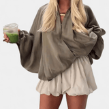 Thilde | Puffjakke verde-oliva