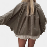 Thilde | Puffjakke verde-oliva