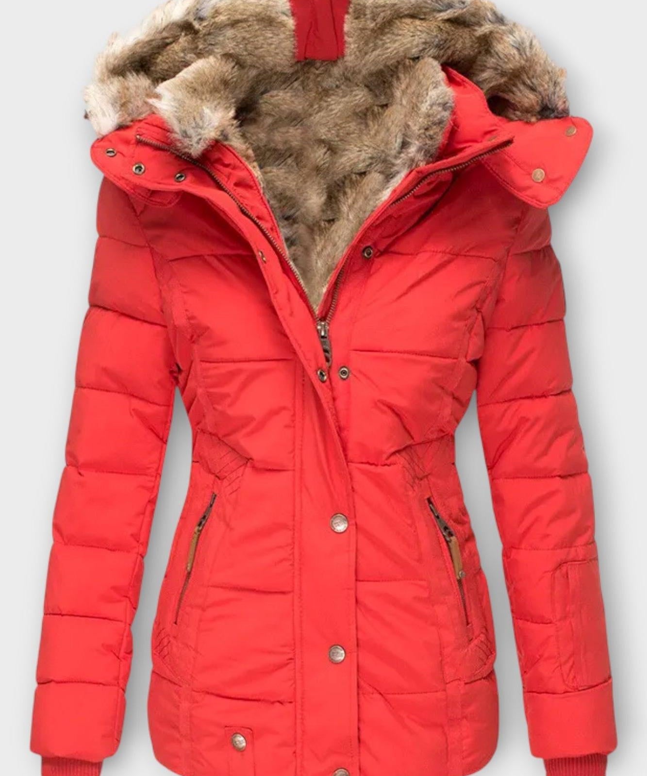 Thilde™ | Casaco com forro de pelagem suave