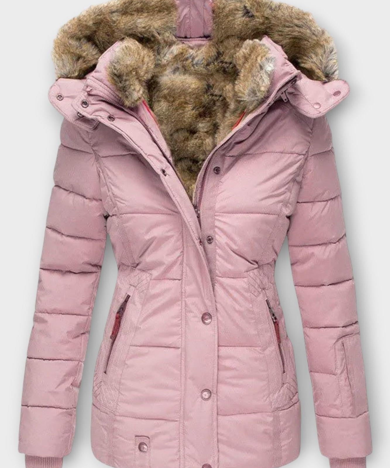 Thilde™ | Casaco com forro de pelagem suave