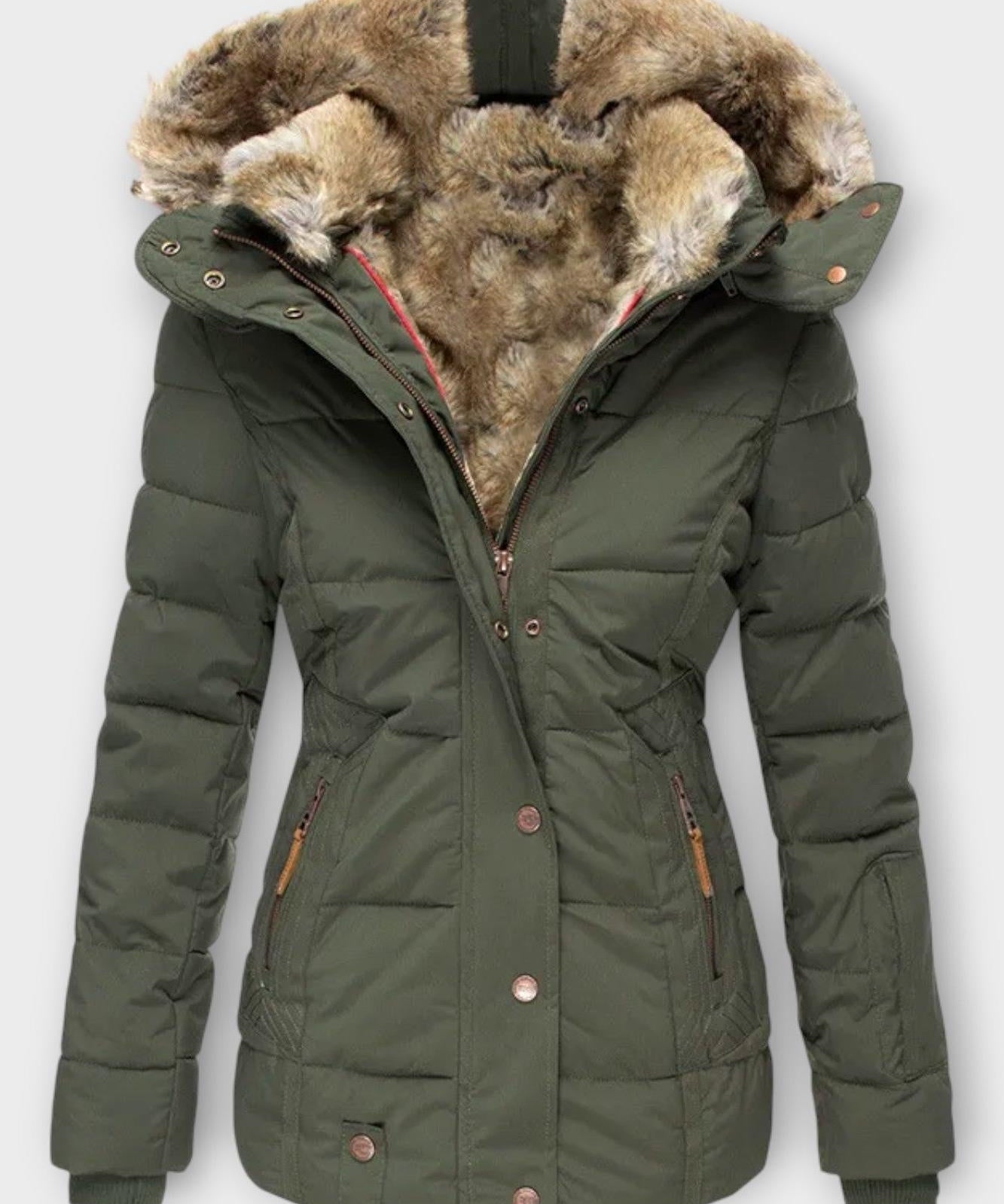 Thilde™ | Casaco com forro de pelagem suave