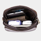 Tobias™ | Bolsa Crossover em Couro