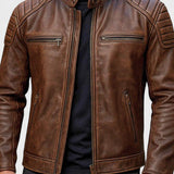 Troels™ | Casaco de Couro Premium