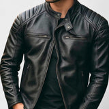 Troels™ | Casaco de Couro Premium