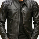 Troels™ | Casaco de Couro Premium