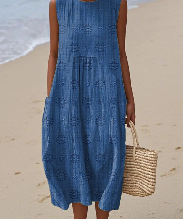 Sara | Vestido de verão leve e sem mangas