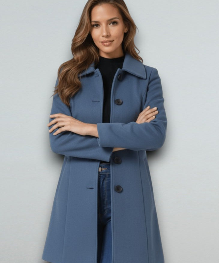 Teresa – Casaco Elegante de Corte Clássico