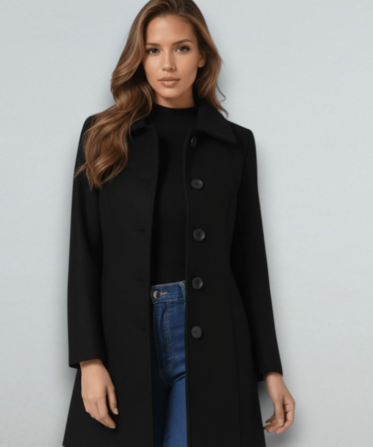 Teresa – Casaco Elegante de Corte Clássico