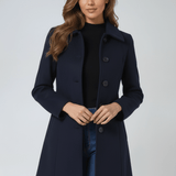 Helena™ - Casaco de Inverno Feminino com Um Botão