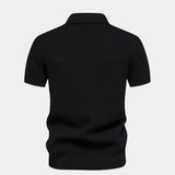 Viktor™ | Polo Slim Clássica com Gola Zíper