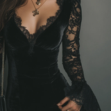 Leonor – Vestido Noir Elegance