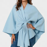 Yvette | Poncho Draperet Elegante