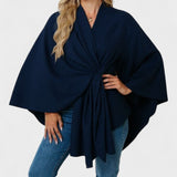 Yvette | Poncho Draperet Elegante