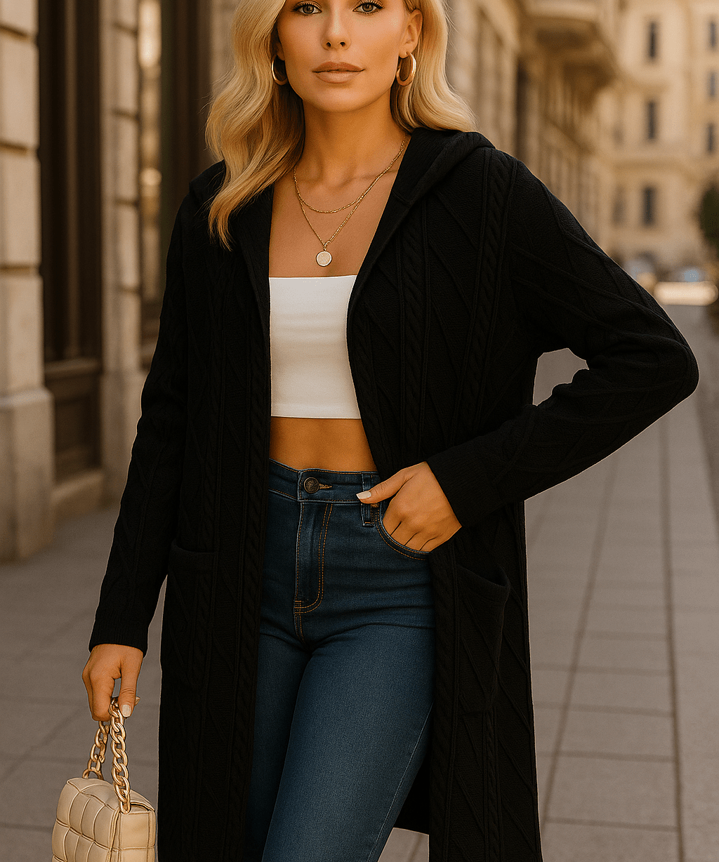 Zienna | Sweater com Capuz