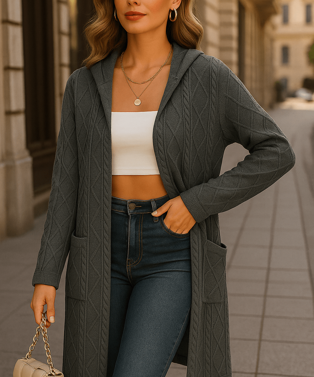 Zienna | Sweater com Capuz