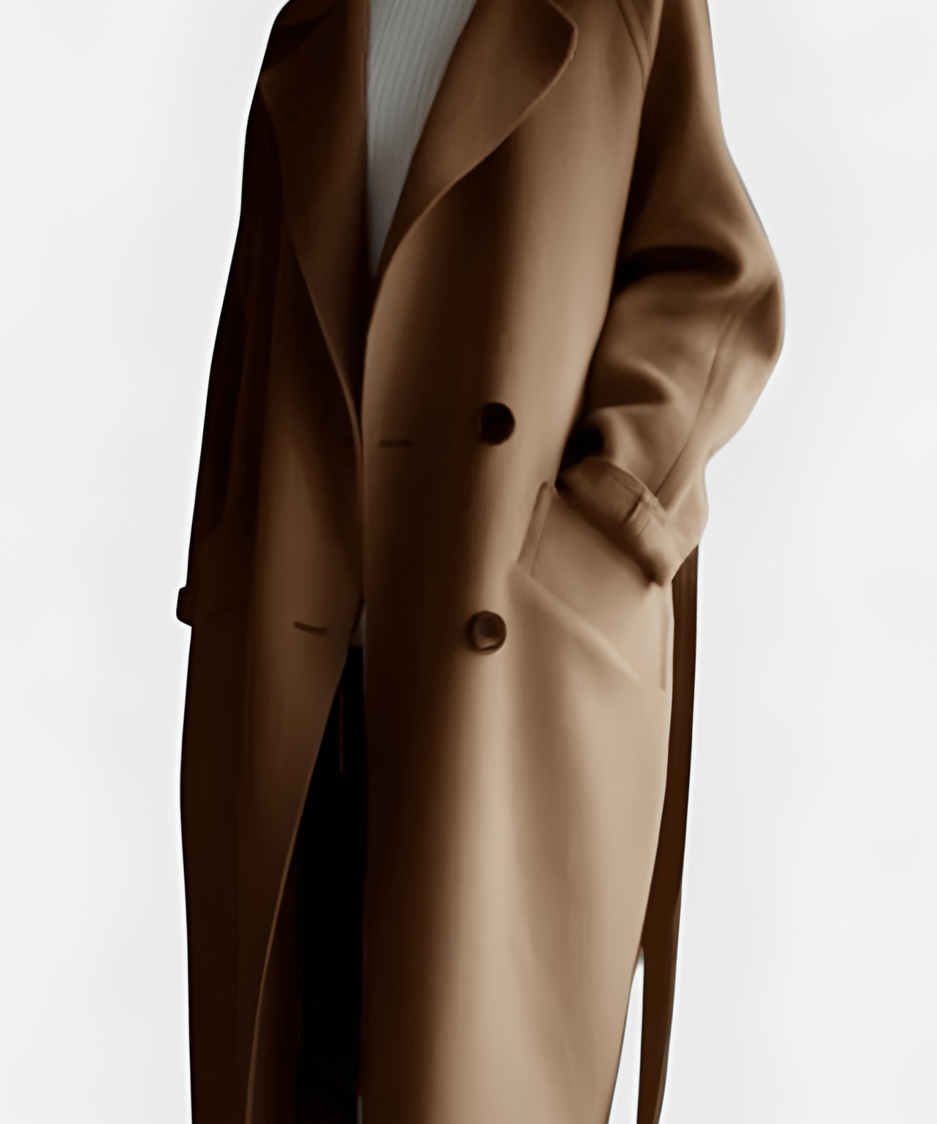 Nicky - Casaco de Caxemira Comprido