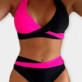 Biquíni com Decote Cruzado