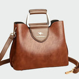 Bolsa de couro atemporal