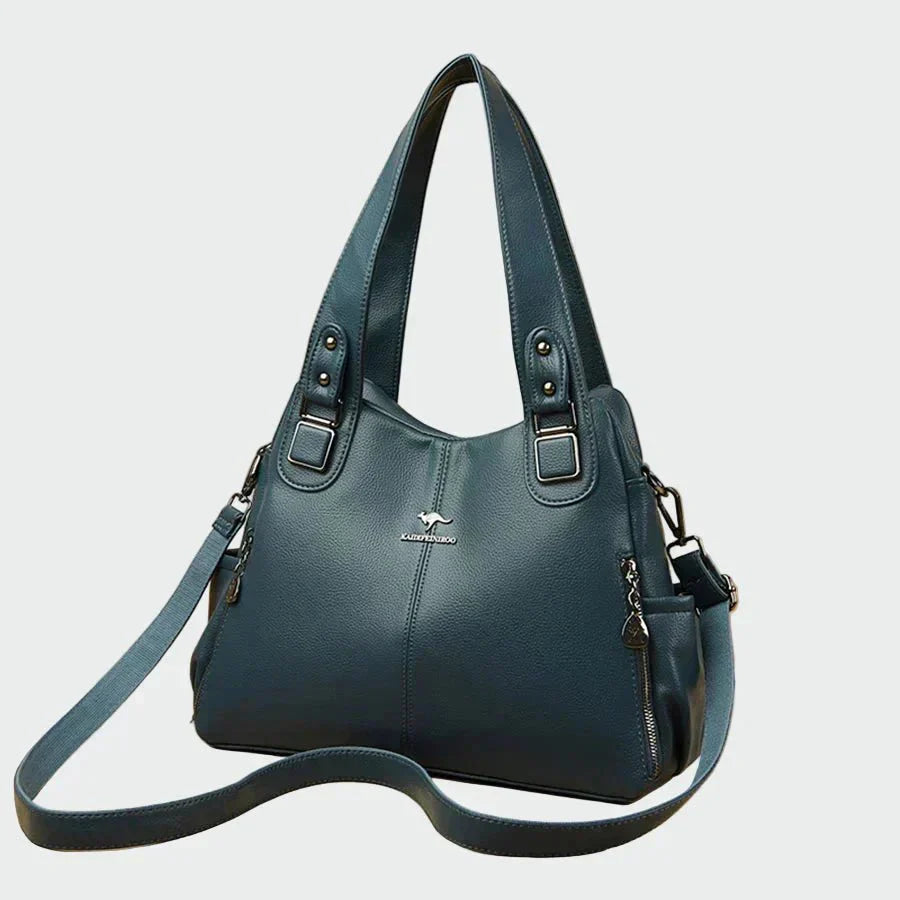 Bolsa de ombro retrô elegante