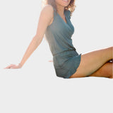 Fato de Banho com Rendas e Suporte para o Peito