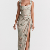 Ivelle | Vestido com Corte e Fenda