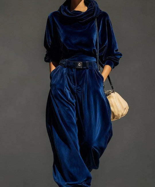 Matilde – Conjunto Vintage de Veludo