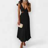 Vestido Midi de Cetim