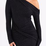 Alina | Vestido Comprido com Brilho