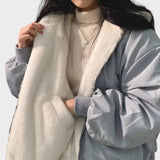 Raquel - Casaco com Capuz Reversível