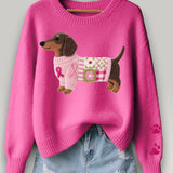 Amélia – Camisola de Malha com Aplicação