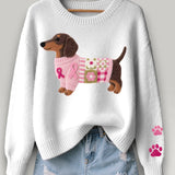 Amélia – Camisola de Malha com Aplicação